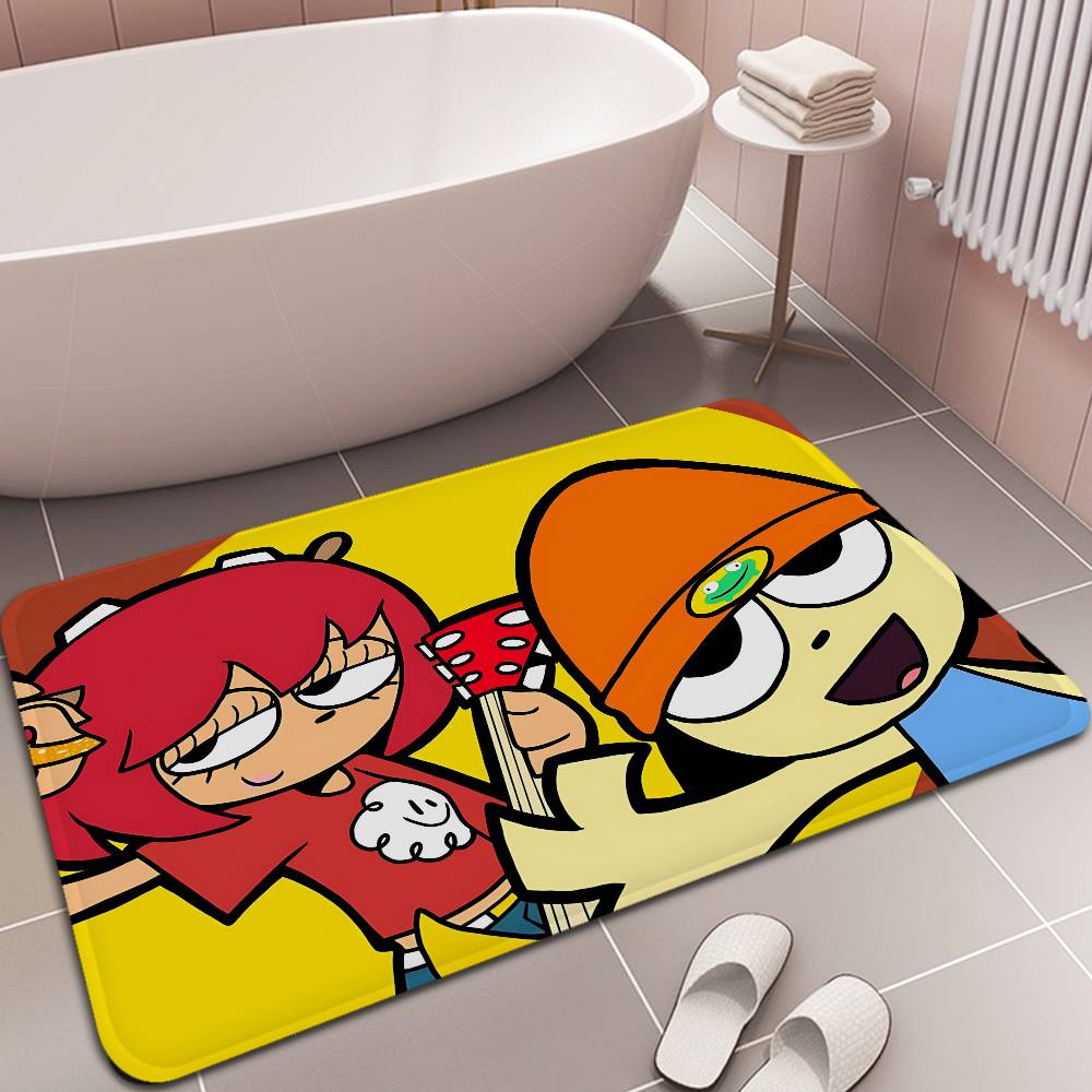 Rhythm Game PaRappa the Rapper Door Mat Nordic Style Bedroom Living Room Doormat Home Balcony Anti-Slip Alfombra