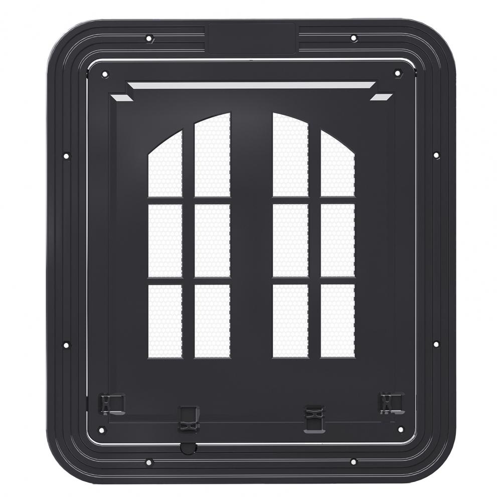Magnetic Self-Closing Cat Flap with Lock Multi-Function Pet Door for Screen Doors Small Animals Access