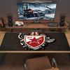 Crvena zvezda Print  Cushion Non-slip Laptop Tablet Big Mousepad XXL Mat Mini PC Playmat With Lock edge