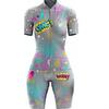 Women's Attaquer  Super Light Short Sleeve Shirt Jacquard Air Breathing Wear Suit  Pro Team Cycling 2026 Summer Breathable One-piece Cycling Suit Set