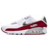 Nike Womens Air Max 90 'Chinese New Year' (women's sizes) White / Team Red / Metallic Silver Running Shoes CU3004 176