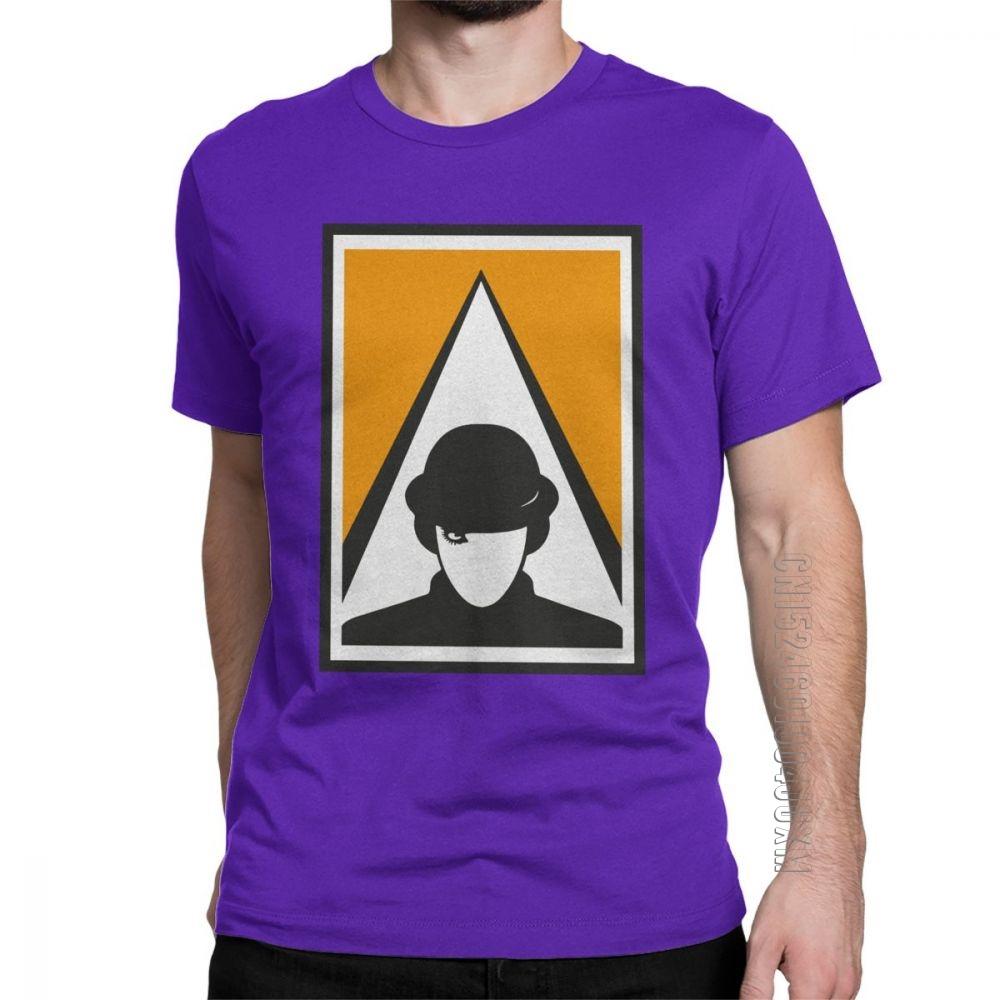 Unisexs T Shirts Acwo A Clockwork Orange Cotton Tees Short Sleeve Kubrick Alex Burgess Droogs Anthony Milk Movie Tshirts Clothing