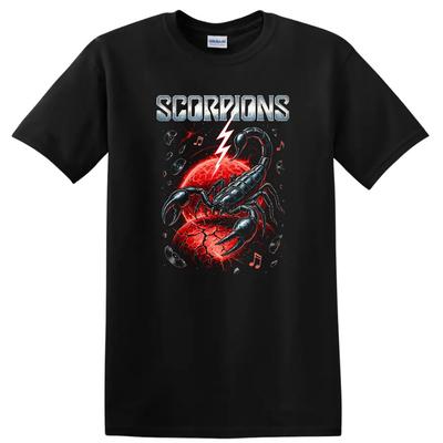 Scorpions Scorpion Retro Rock Heavy Metal T-shirt Coole Grafische Tee