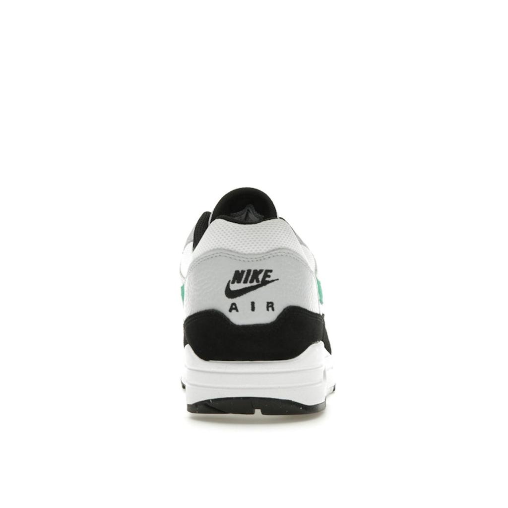 Nike Air Max 1 juodi stadiono žali vyriški sportbačiai balti grynai platininiai FN6952-100