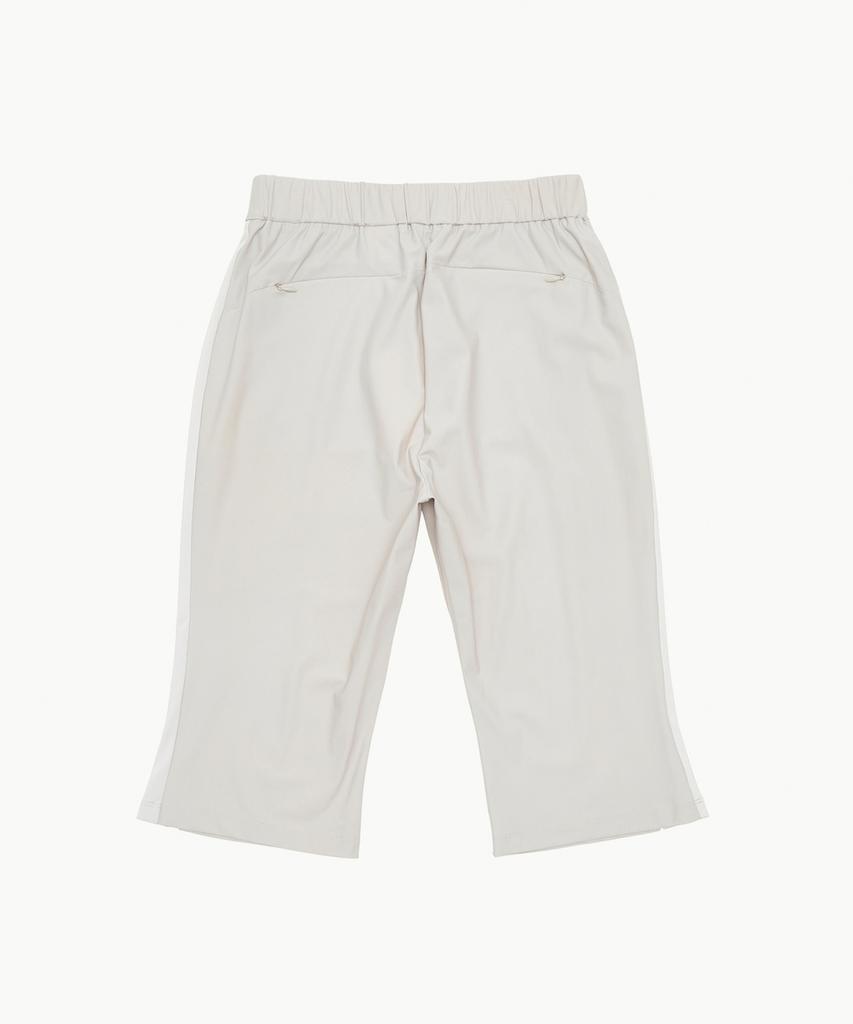 Amomento Color Blocked Biker Shorts_Grey Beige