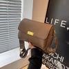 Small Bag Women's New Wide Shoulder Strap Messenger Bag Fashionable Versatile Casual Small Square Bag