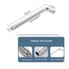 Zhi Shi Stainless Steel Shower Extension Arm