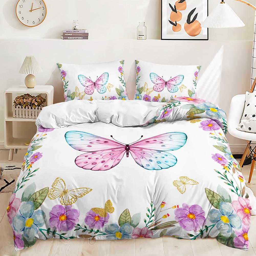 Pościel dziecięca trzyczęściowa z nadrukiem cyfrowym Tekstylia domowe Poszwa na kołdrę