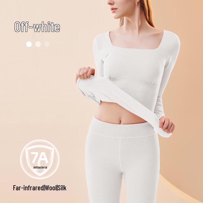 Женский бесшовный термобельевой комплект Mu Qingqing L-XXL