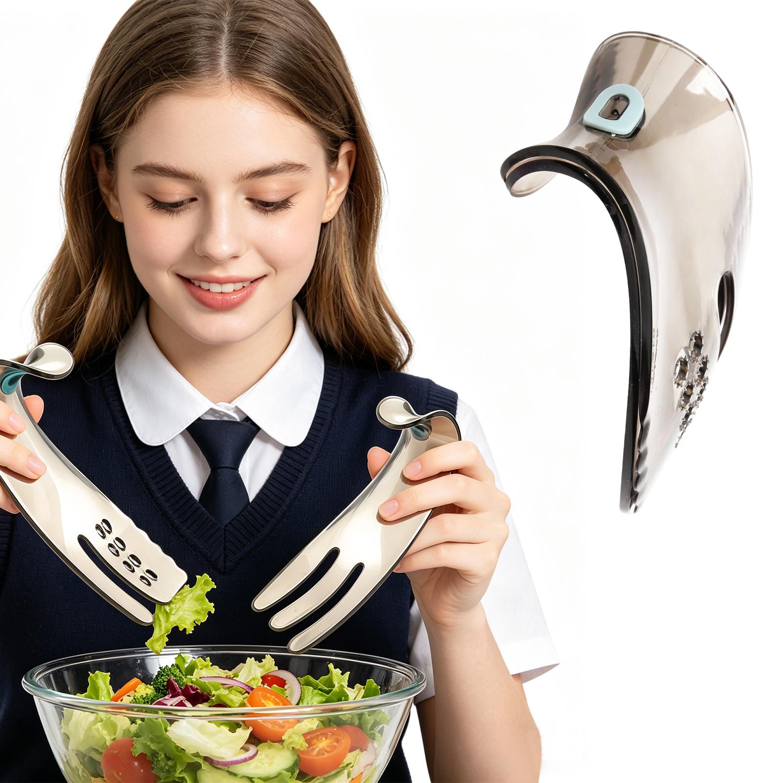 Vegetable Mixer, Vegetable Mixer, Vegetable Throwing Shovel, Ergonomic Vegetable Clip, Multifunctional Plastic Vegetable Clip One Size серый