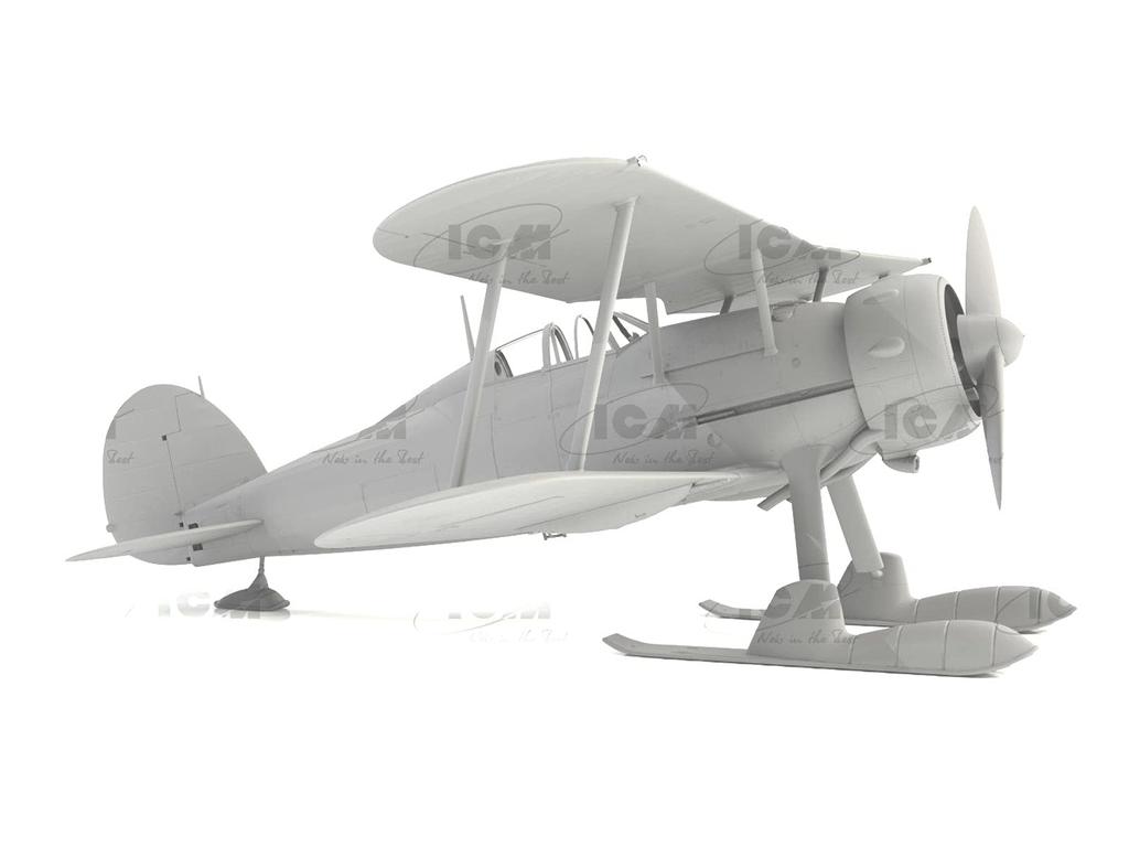 ICM 1/32 Swedish Air Force J-8 Gladiator Plastic Model Kit 32044