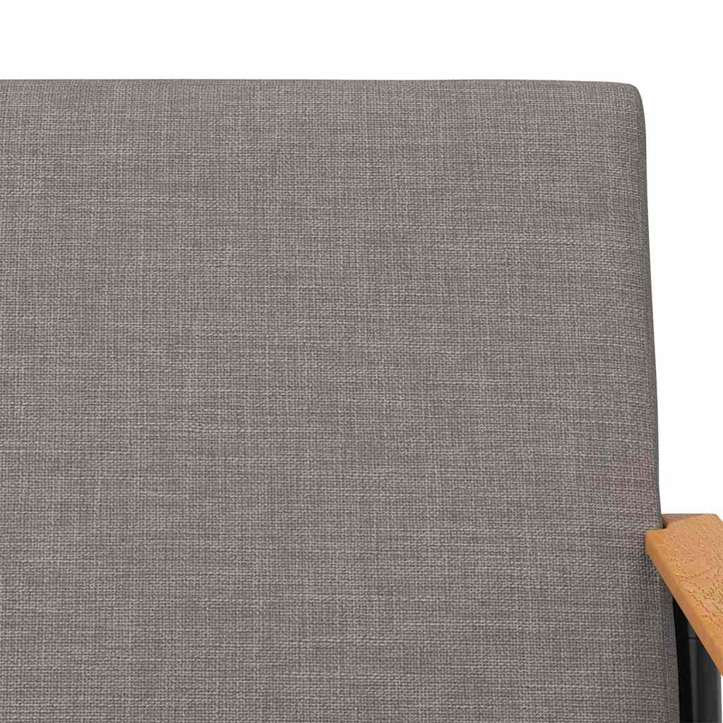Armchair Taupe Fabric