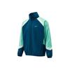 Men's Long-Sleeve Jacket with Stand-Up Collar and Zipper