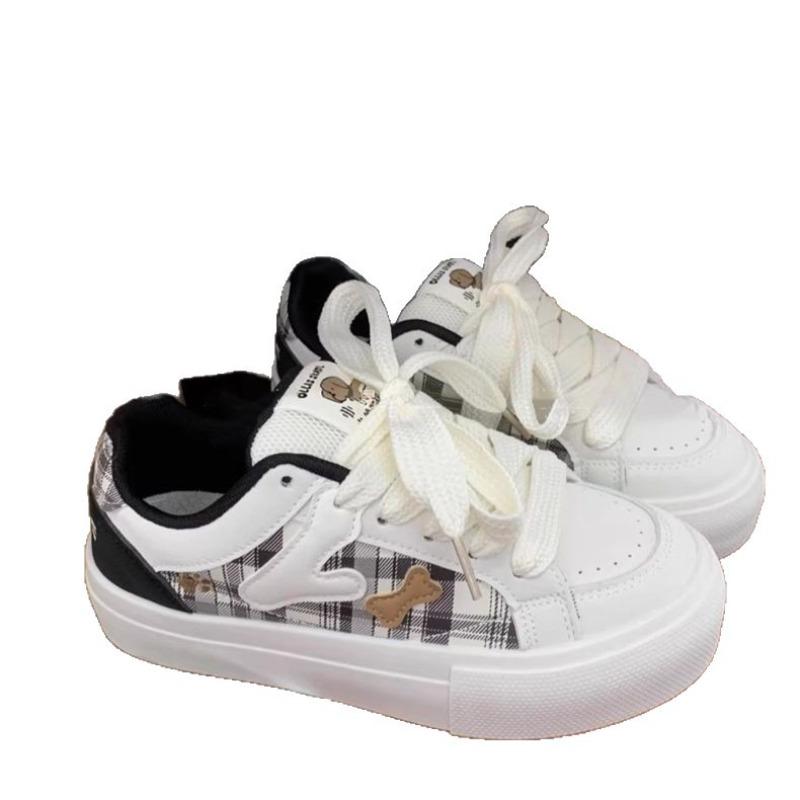 New Versatile Sneakers, Breathable Thick-soled Casual Bread Shoes