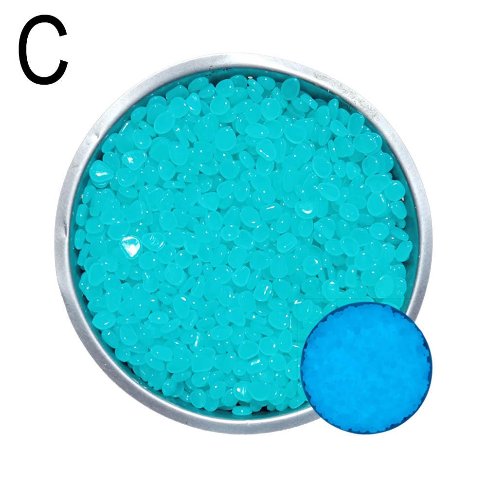 

50Pcs Luminous Stones Fish Tank Aquarium Ornament Glow In The Dark Pebbles Outdoor Yard Lawn Path Walkways Decorations