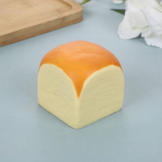 1/2Pcs Hawaiian Bread Squeeze Toy Slow Rebound Stress Relief Flavored Bread Pinch Sensory Toy Kids Adults Soft Calming Bread Fidget Toy