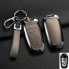 Zinc Alloy Leather For Lincoln Corsair Nautilus Aviator Navigator Continental Car Key Case Shell Keychain Keyring Car Key Cover