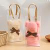 Coral Fleece Bear Towel Gift Box for Weddings and Promotions
