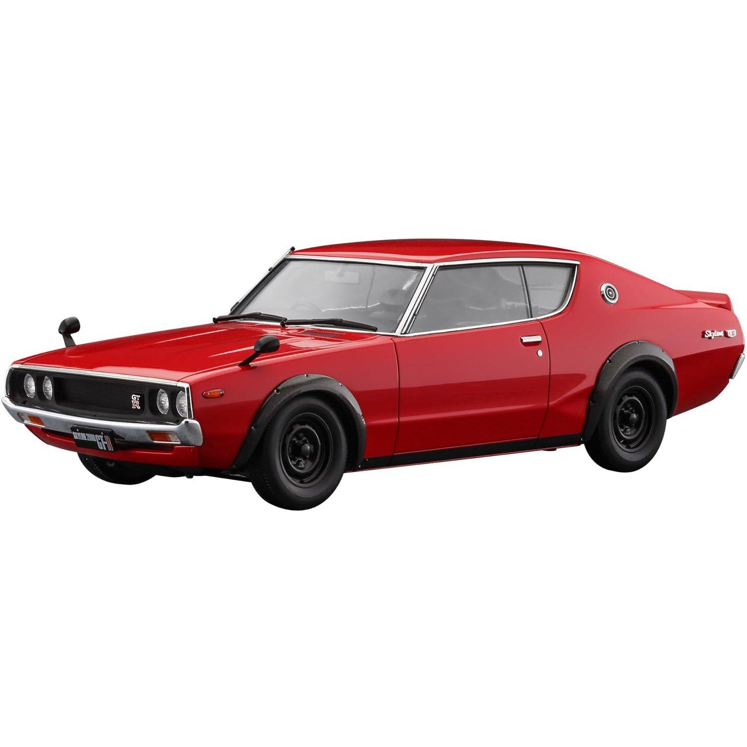 

Hasegawa Nissan Skyline Kenmeri Plastic Model Kit 20818 1/24 2000GT-R (KPGC110) Red Color