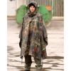 Rain Poncho Ripstop US Military Flecktarn Camo MIL-TEC - Fabric, Style,