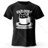 Men's Déjà Brew Printed T-Shirt 100% Cotton Oversized Coffee Pun Graphic Tees for Women Summer Tops Barista Streetwear