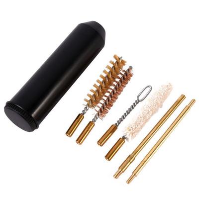 7ks/set Pistole cal.38/357/9mm Cleaning Kit Gun Rod Brush Profesionální nástroje na čištění pistolí