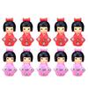 BESTOYARD Japanese Kimono Kokeshi Perfect as a Gift for Souvenirs from Small Tabletop Home DIY 10 Pieces and Dolls, Dolls, Foreigners, Japan,