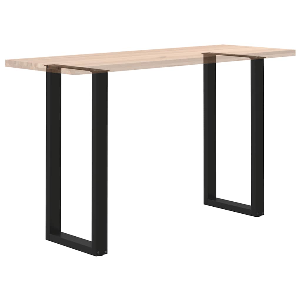 Vidaxl Nogi Do Stolika Kawowego, 2 Szt., Czarne, 40X(100-101) Cm, Stal