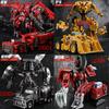 Transformation Toys Devastator Action Figure Mixmaster Scavenger Overload Hightower Scrapmetal Scrapper Longhaul Skipjack 8IN1 Poseable Articulated