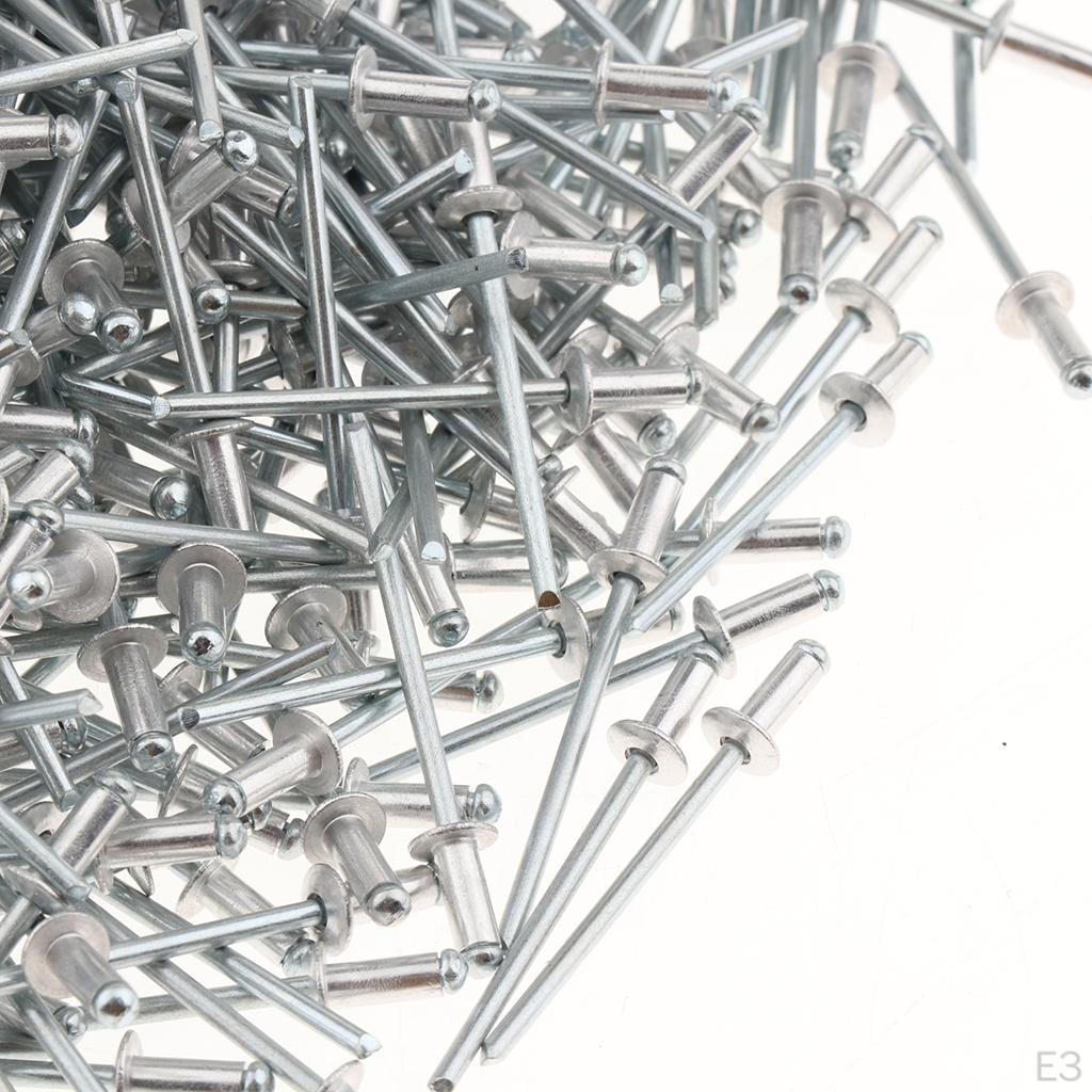 Заклепки алюминиевые прочные 3.0x5mm — фото 5