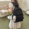 Schoolbag Japanese ins new high-value fresh and sweet cute printed backpack girl simple large-capacity backpack