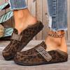 Chunky Sole Retro Birkenstock Style Shoes for Women – New Flat Casual Slip-Ons, Round Toe Comfort Footwear