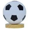 Ball Led Soccer Night Light Wood Base Lamp For Bedroom Use Decorations Gift