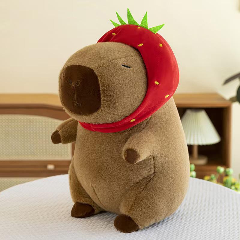 Popular Capybara & Turtle Backpack Plush Toy Pillow - Large Doll Gift