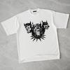 Streetwear Funny Graphic Tričko Bavlněné tričko Unisex Top Trička Tričko Léto Tričko s krátkým rukávem(60)
