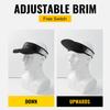 Anti-Uv Sports Visor Hat Quick Dry Sweat Absorb Wide Brim Empty Top Cycling Hat Lightweight Packable Cooling Stretchy Visor Hat