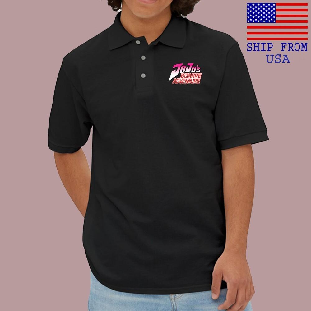 Jojo#039;s Bizarre Adventure Cartoon Men#039;s Black Size S3XL Unisex T-Shirt M