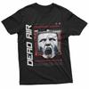 Dead Air Y2K Horror Streetwear Koszulka Unisex z Nadrukiem na Plecach Estetyka Glitch