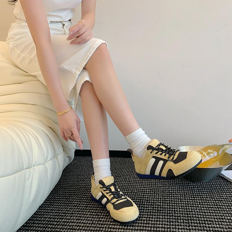 Fashion 2025 Summer New Korean Breathable Gump Shoes Women Ins Students Casual Shoes Women De Training  Women's Shoes