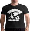Grozinrel Men's Ryan Bingham Shirts Graphic Design Short Sleeve T Shirt Black