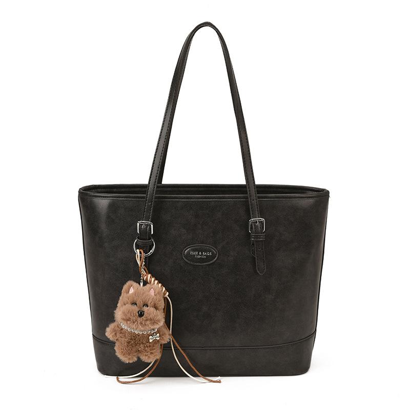 2025 Winter New High-end Portable Tote Bag Women's Trendy Fashion Retro Large-capacity Underarm Bag Commuter Shoulder Bag