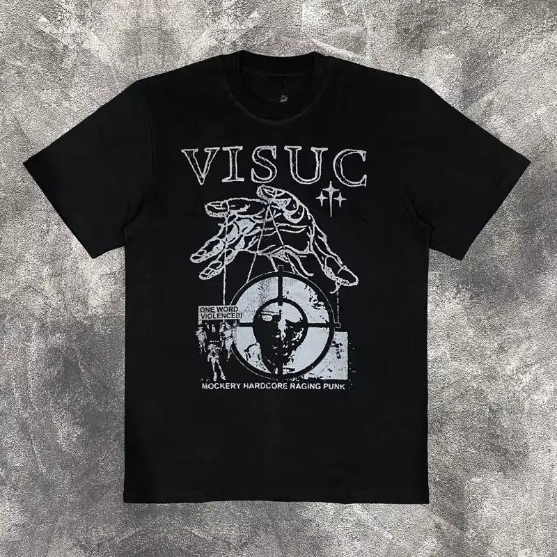 

2025 American Harajuku Y2K Retro Striped Fashion Loose T-Shirt Men Street Hip-Hop Casual Punk Oversized Short-Sleeve Women 4XL