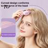 Instrument de styling pentru păr fără fir, Clips cu încălzire pentru ridicarea rădăcinilor, Afișaj LCD, Styler pentru volum cu temperatură controlată, 2 Reglabile Electrice pentru Breton, Plat