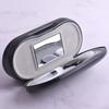 Double Layered Eyeglass and Contact Lens Case MultiFunctional Travel Eyewear Holder with Soft Protective Lining Tools