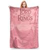 L-Lords Of The R-Rings  Warm Soft Blankets  Students Plush Throw Blanket Novelty Bedroom Flannel Bedspread Sofa Bed Cover
