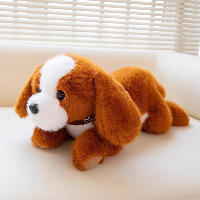 Weicher Hund Kinder Schlaf Beruhigende Puppe Plüschtier Husky Haustier Puppe Puppe