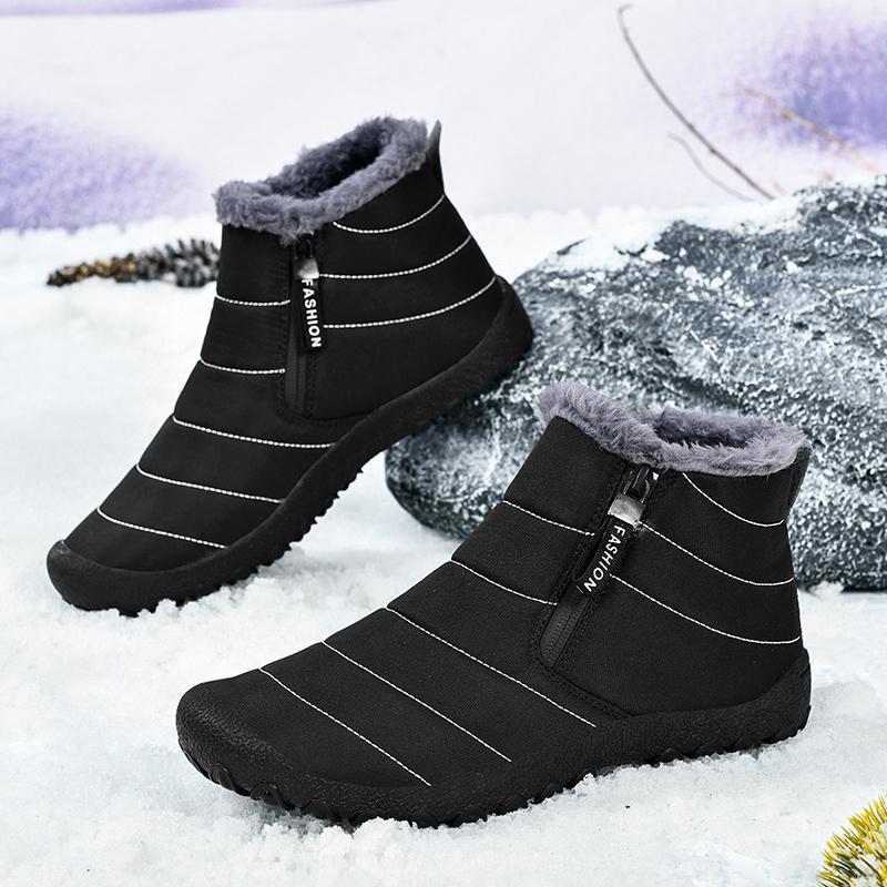Winter Outdoor Snow Boots, Couple Shoes, Hiking Shoes, Men's Shoes, Women's Shoes, Ski Shoes, High-Top Cotton Shoes, Cold-Proof Boots, Women's Boots