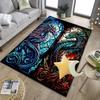 Mythical Dragon Flight Office Rug Chair Mat, Entryway Carpet, Suitable for Front Door, Bedroom, Living Room, Desk, Holiday Gift