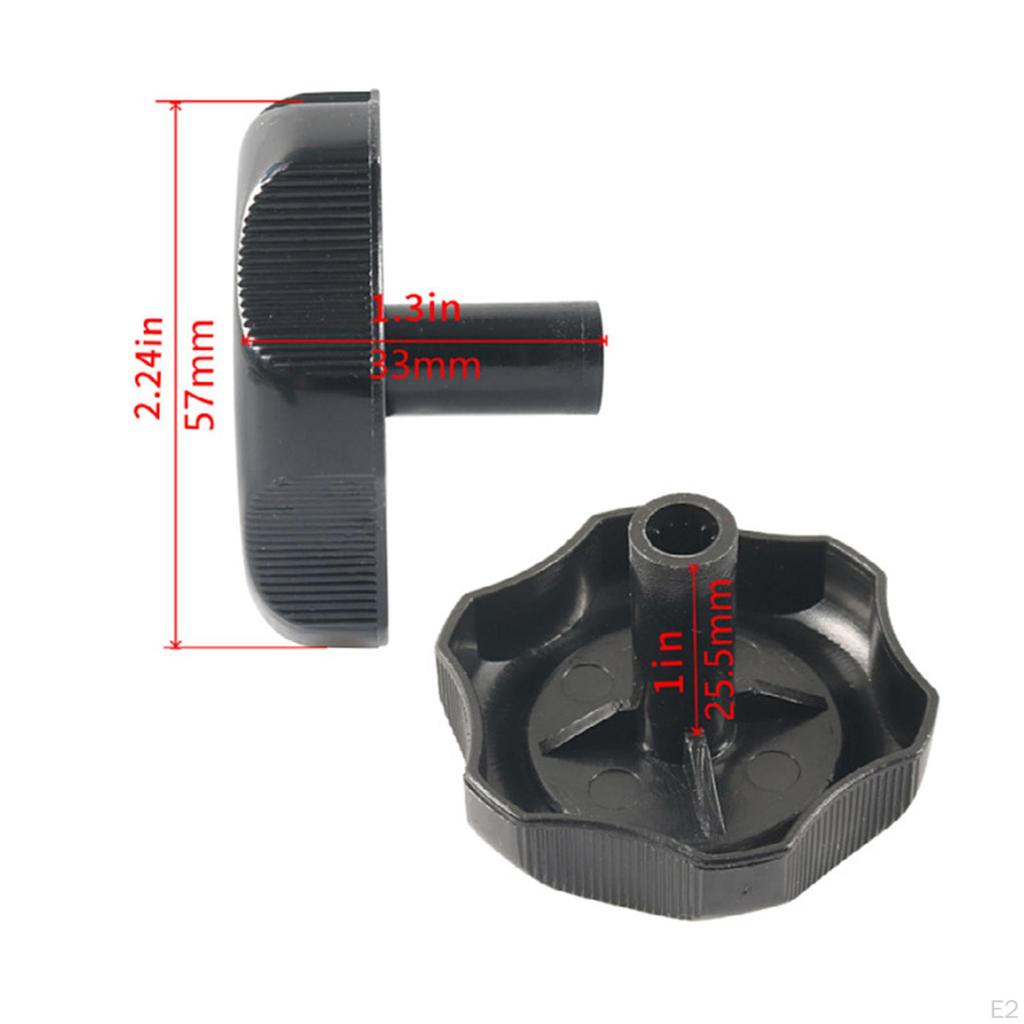 RV Window and Vent Knob Interior Hardware Component,Easy Installation Spare Latch with