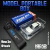 1/64 Diecast Auto Vitrine - Klare Staubdichte Aufbewahrungsbox Wandmontierbares Hängendes Design Für 1:64 Modellautos (Auto nicht enthalten)